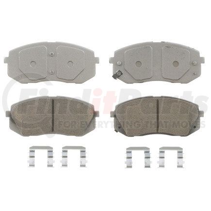 QC1295B by WAGNER - Wagner Brake ThermoQuiet QC1295B Ceramic Disc Brake Pad Set