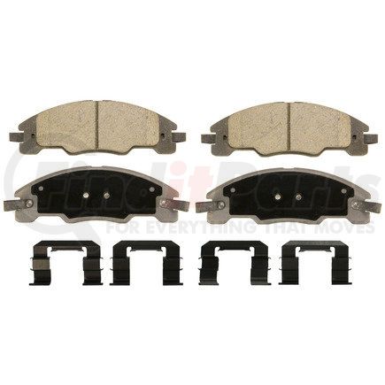 QC1339 by WAGNER - Wagner Brake ThermoQuiet QC1339 Ceramic Disc Brake Pad Set