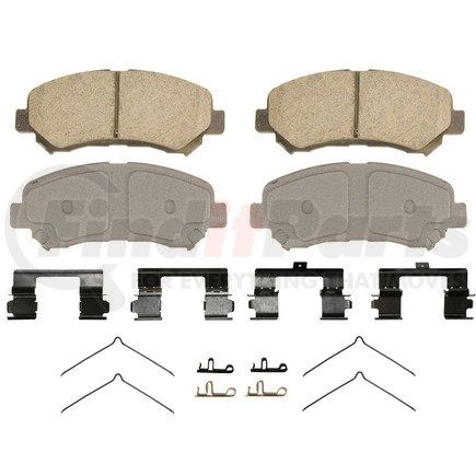 QC1374 by WAGNER - Wagner Brake ThermoQuiet QC1374 Ceramic Disc Brake Pad Set