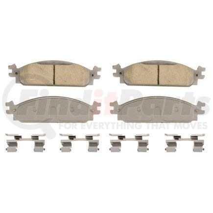 QC1376 by WAGNER - Wagner Brake ThermoQuiet QC1376 Ceramic Disc Brake Pad Set