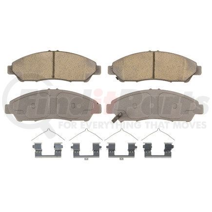 QC1378 by WAGNER - Wagner Brake ThermoQuiet QC1378 Ceramic Disc Brake Pad Set