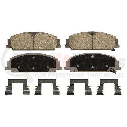 QC1351 by WAGNER - Wagner Brake ThermoQuiet QC1351 Ceramic Disc Brake Pad Set