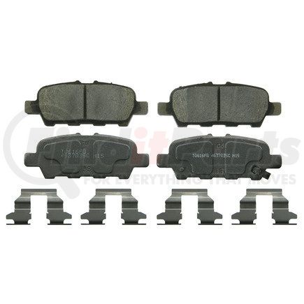Wagner QC1393A Disc Brake Pad Set Wagner Brake ThermoQuiet QC1393A Ceramic Disc Brake Pad Set
