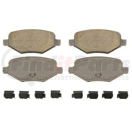 QC1377 by WAGNER - Wagner Brake ThermoQuiet QC1377 Ceramic Disc Brake Pad Set