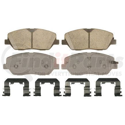 QC1385 by WAGNER - Wagner Brake ThermoQuiet QC1385 Ceramic Disc Brake Pad Set