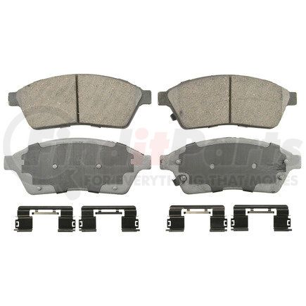 QC1422 by WAGNER - Wagner Brake ThermoQuiet QC1422 Ceramic Disc Brake Pad Set