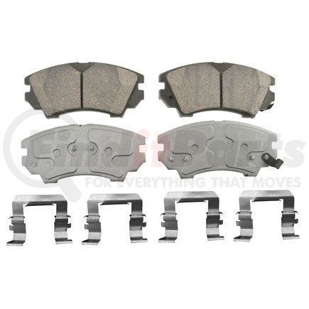 QC1404 by WAGNER - Wagner Brake ThermoQuiet QC1404 Ceramic Disc Brake Pad Set