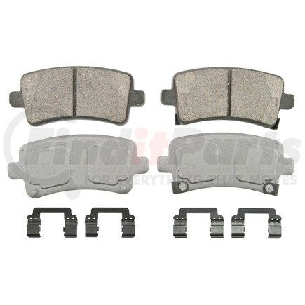 QC1430 by WAGNER - Wagner Brake ThermoQuiet QC1430 Ceramic Disc Brake Pad Set