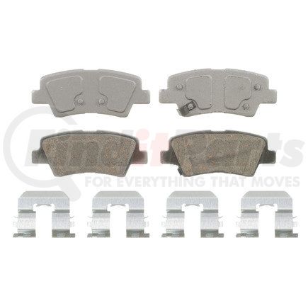 QC1445 by WAGNER - Wagner Brake ThermoQuiet QC1445 Ceramic Disc Brake Pad Set