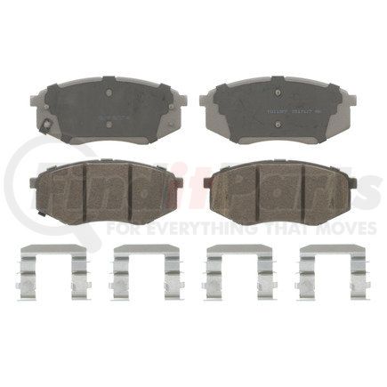 QC1447 by WAGNER - Wagner Brake ThermoQuiet QC1447 Ceramic Disc Brake Pad Set