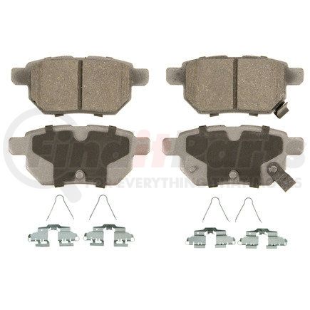 QC1423 by WAGNER - Wagner Brake ThermoQuiet QC1423 Ceramic Disc Brake Pad Set