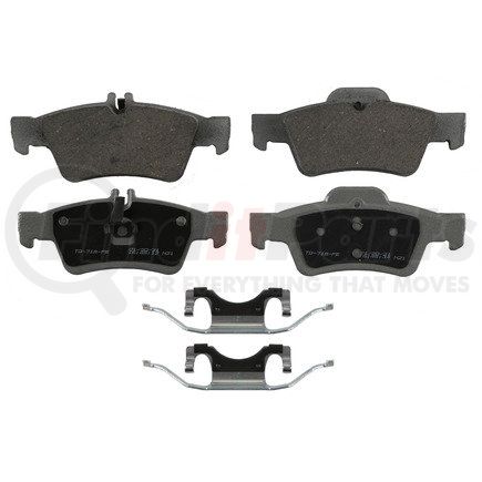 QC1424 by WAGNER - Wagner Brake ThermoQuiet QC1424 Ceramic Disc Brake Pad Set