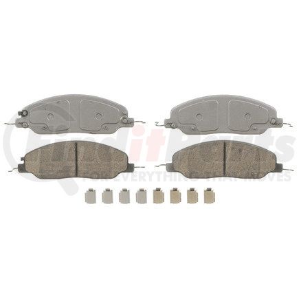 QC1464 by WAGNER - Wagner Brake ThermoQuiet QC1464 Ceramic Disc Brake Pad Set