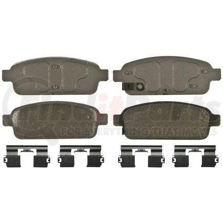 QC1468 by WAGNER - Wagner Brake ThermoQuiet QC1468 Ceramic Disc Brake Pad Set