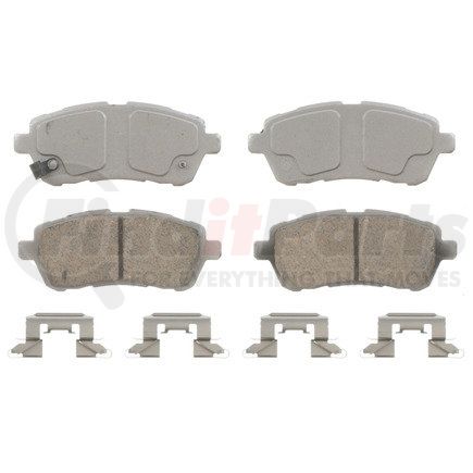 QC1454A by WAGNER - Wagner Brake ThermoQuiet QC1454A Ceramic Disc Brake Pad Set