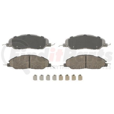 QC1463 by WAGNER - Wagner Brake ThermoQuiet QC1463 Ceramic Disc Brake Pad Set