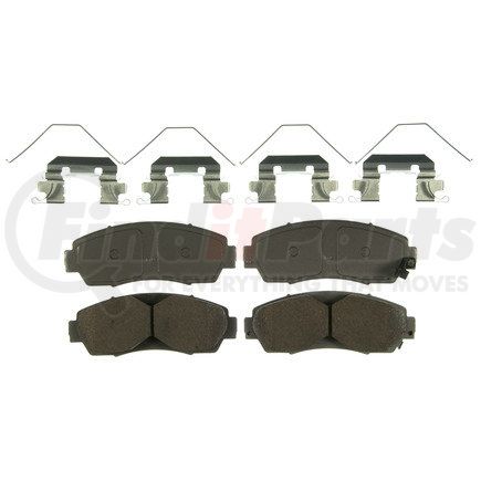 QC1521 by WAGNER - Wagner Brake ThermoQuiet QC1521 Ceramic Disc Brake Pad Set