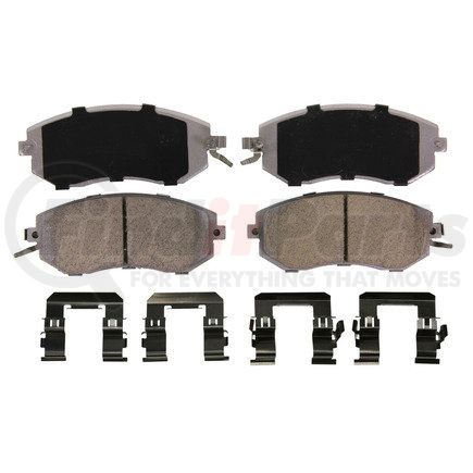 QC1539 by WAGNER - Wagner Brake ThermoQuiet QC1539 Ceramic Disc Brake Pad Set