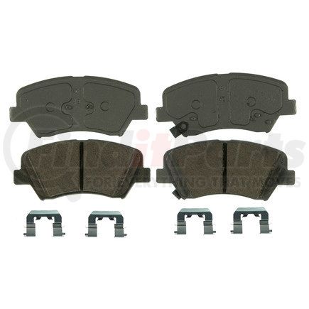 QC1543 by WAGNER - Wagner Brake ThermoQuiet QC1543 Ceramic Disc Brake Pad Set