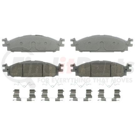 QC1508 by WAGNER - Wagner Brake ThermoQuiet QC1508 Ceramic Disc Brake Pad Set