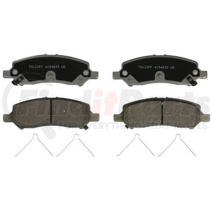 QC1647 by WAGNER - Wagner Brake ThermoQuiet QC1647 Ceramic Disc Brake Pad Set