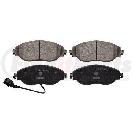 QC1633 by WAGNER - Wagner Brake ThermoQuiet QC1633 Ceramic Disc Brake Pad Set