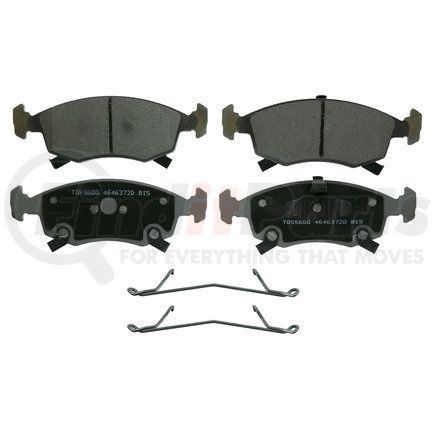 Wagner QC1720 Disc Brake Pad Set Wagner Brake ThermoQuiet QC1720 Ceramic Disc Brake Pad Set