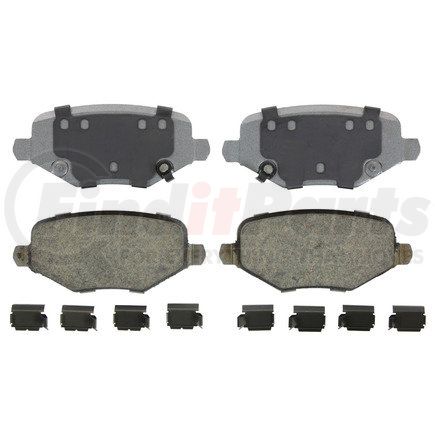 QC1719 by WAGNER - Wagner Brake ThermoQuiet QC1719 Ceramic Disc Brake Pad Set