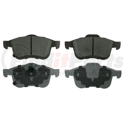 QC1721 by WAGNER - Wagner Brake ThermoQuiet QC1721 Ceramic Disc Brake Pad Set