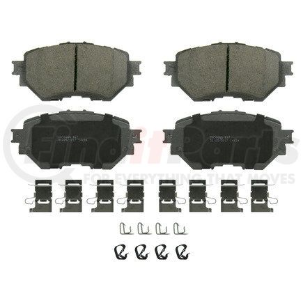 QC1759 by WAGNER - Wagner Brake ThermoQuiet QC1759 Ceramic Disc Brake Pad Set