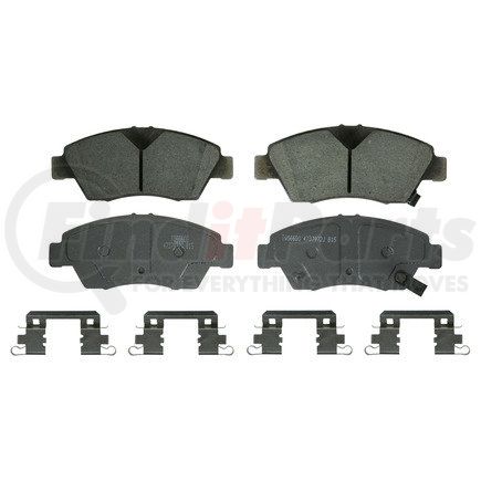 QC1783 by WAGNER - Wagner Brake ThermoQuiet QC1783 Ceramic Disc Brake Pad Set