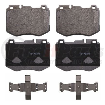 QC1796 by WAGNER - Wagner Brake ThermoQuiet QC1796 Ceramic Disc Brake Pad Set