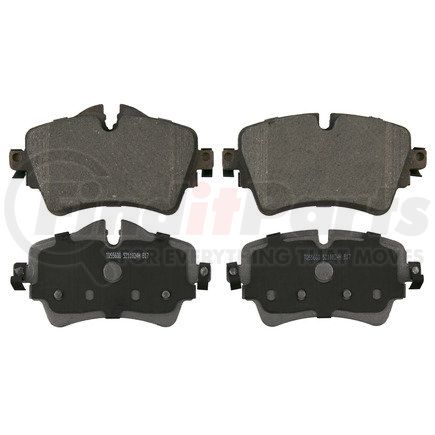 QC1801 by WAGNER - Wagner Brake ThermoQuiet QC1801 Ceramic Disc Brake Pad Set