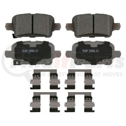 QC1915 by WAGNER - Wagner Brake ThermoQuiet QC1915 Ceramic Disc Brake Pad Set