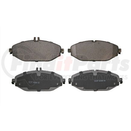 QC1794 by WAGNER - Wagner Brake ThermoQuiet QC1794 Ceramic Disc Brake Pad Set