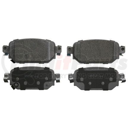 QC2042 by WAGNER - Wagner Brake ThermoQuiet QC2042 Ceramic Disc Brake Pad Set