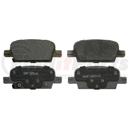 QC1921 by WAGNER - Wagner Brake ThermoQuiet QC1921 Ceramic Disc Brake Pad Set