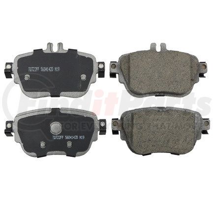 QC1936 by WAGNER - Wagner Brake ThermoQuiet QC1936 Ceramic Disc Brake Pad Set