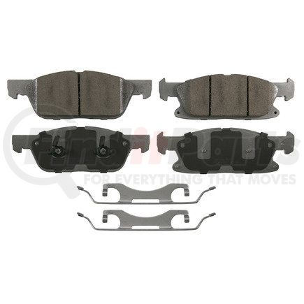 QC1818A by WAGNER - Wagner Brake ThermoQuiet QC1818A Ceramic Disc Brake Pad Set