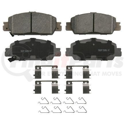 QC1860 by WAGNER - Wagner Brake ThermoQuiet QC1860 Ceramic Disc Brake Pad Set