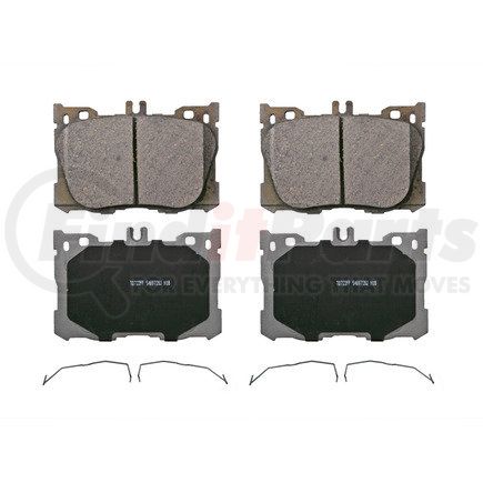 QC1871 by WAGNER - Wagner Brake ThermoQuiet QC1871 Ceramic Disc Brake Pad Set