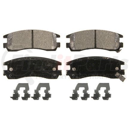 SX698 by WAGNER - Wagner Brake SevereDuty SX698 Disc Brake Pad Set