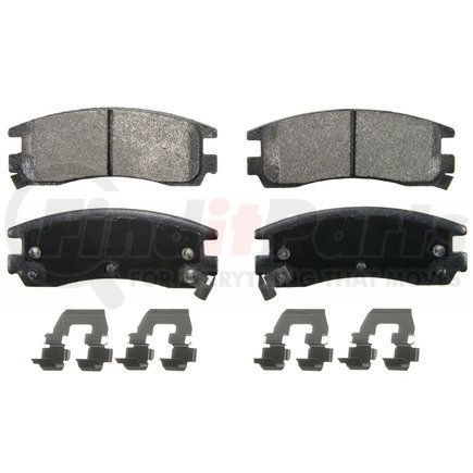 SX714 by WAGNER - Wagner Brake SevereDuty SX714 Disc Brake Pad Set