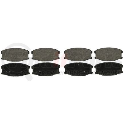 SX734 by WAGNER - Wagner Brake SevereDuty SX734 Disc Brake Pad Set