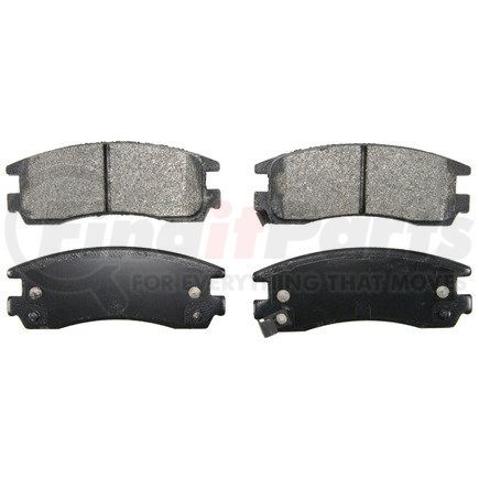 SX814 by WAGNER - Wagner Brake SevereDuty SX814 Disc Brake Pad Set