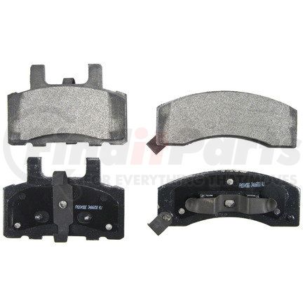 SX845 by WAGNER - Wagner Brake SevereDuty SX845 Disc Brake Pad Set