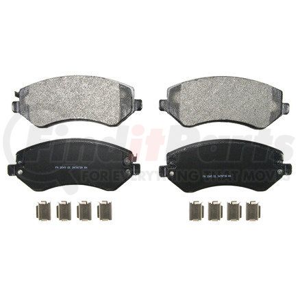 SX856 by WAGNER - Wagner Brake SevereDuty SX856 Disc Brake Pad Set