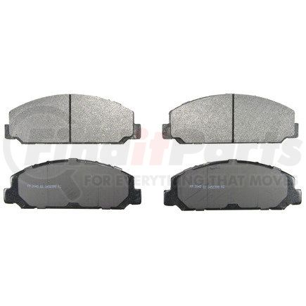 SX827 by WAGNER - Wagner Brake SevereDuty SX827 Disc Brake Pad Set