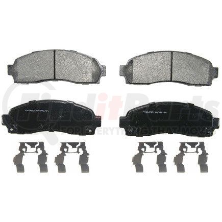 SX833 by WAGNER - Wagner Brake SevereDuty SX833 Disc Brake Pad Set