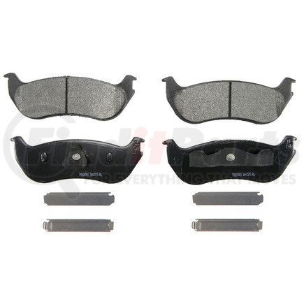 SX881 by WAGNER - Wagner Brake SevereDuty SX881 Disc Brake Pad Set